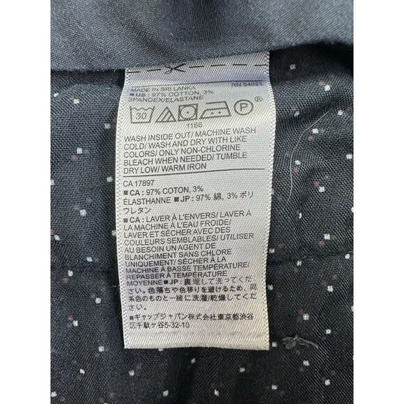 Banana Republic Chino Pants Men's 35x32 Straight Blue Flat Slacks RUNS SMALL - Picture 9 of 14